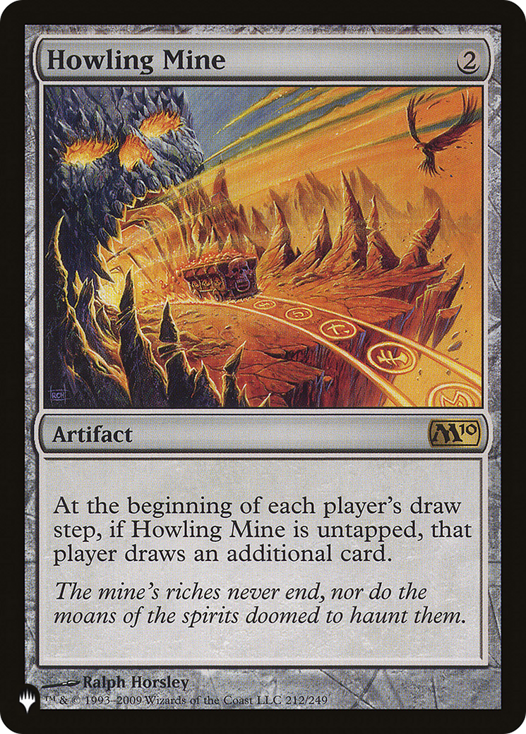 Howling Mine (PLIST-641) - The List - Premium MTG Single from Wizards of the Coast - Just $1.48! Shop now at Game Crave Tournament Store
