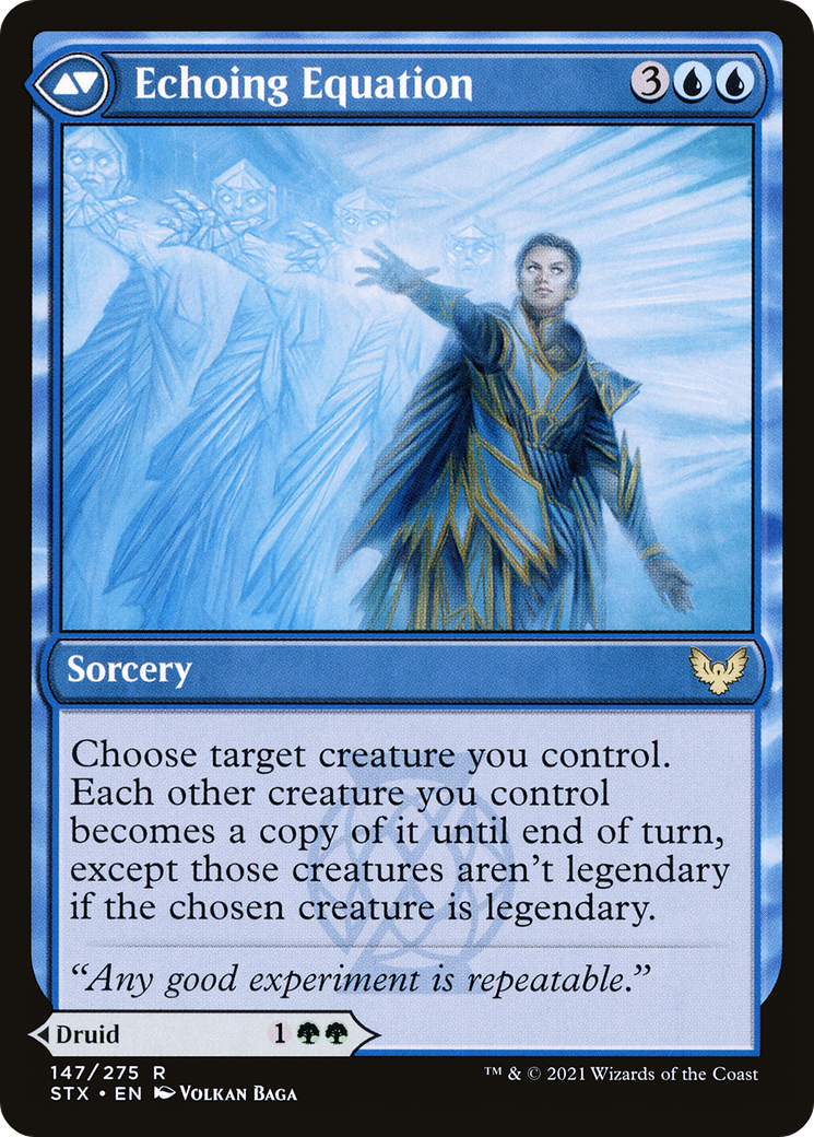 Augmenter Pugilist // Echoing Equation (STX-147) - Strixhaven: School of Mages Foil - Premium MTG Single from Wizards of the Coast - Just $0.08! Shop now at Game Crave Tournament Store