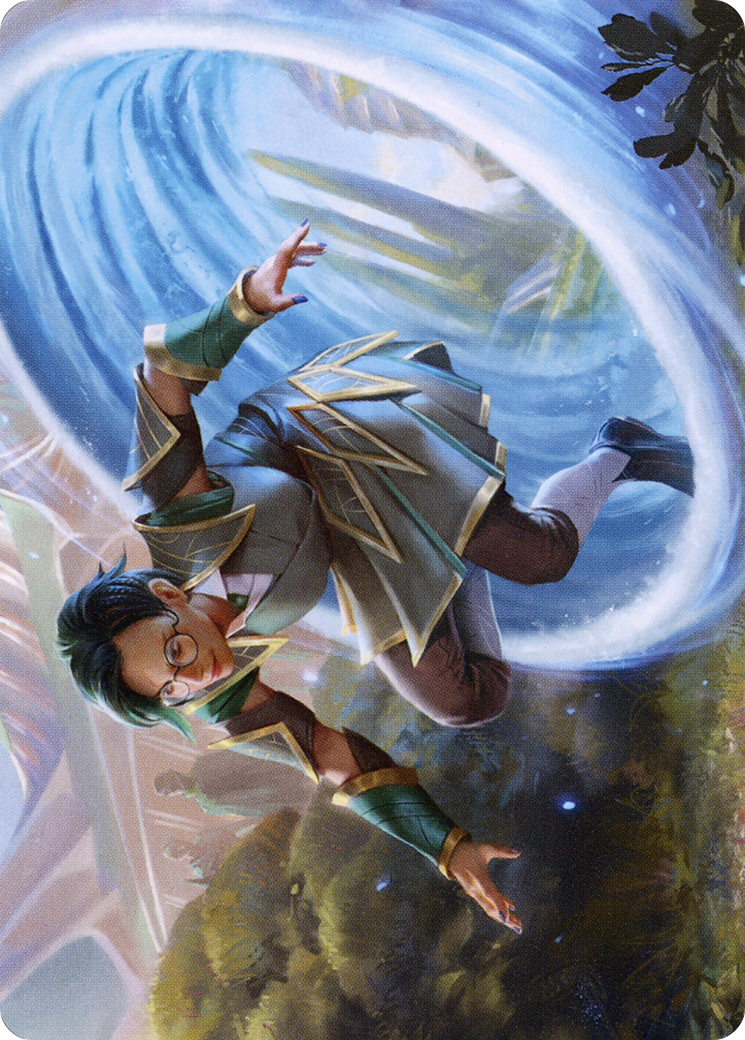 Vortex Runner // Vortex Runner (ASTX-006) - Strixhaven Art Series (Borderless) - Premium MTG Single from Wizards of the Coast - Just $0! Shop now at Game Crave Tournament Store