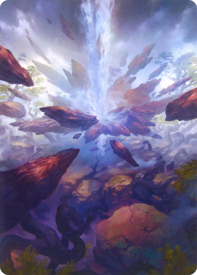 Prismatic Vista // Prismatic Vista (AZNR-035) - Zendikar Rising Art Series (Borderless) - Premium MTG Single from Wizards of the Coast - Just $0! Shop now at Game Crave Tournament Store