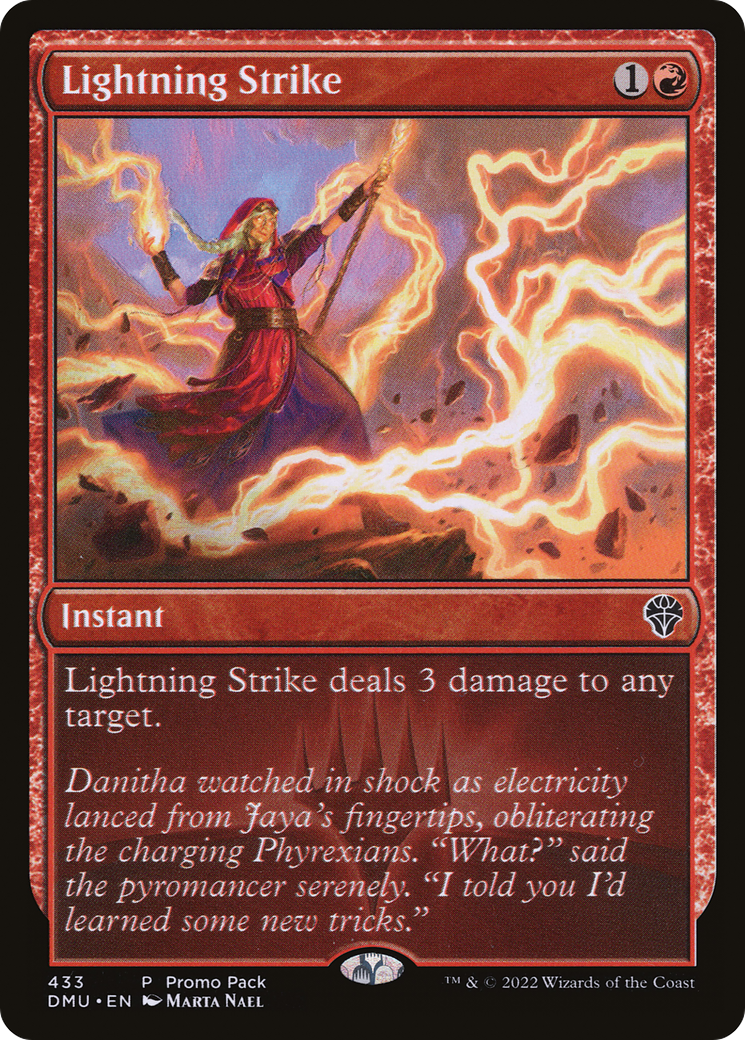 Lightning Strike (DMU-433) - Dominaria United - Premium MTG Single from Wizards of the Coast - Just $0.45! Shop now at Game Crave Tournament Store