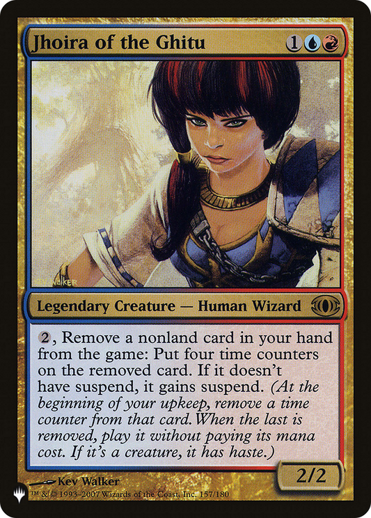 Jhoira of the Ghitu (PLIST-874) - The List - Premium MTG Single from Wizards of the Coast - Just $0.33! Shop now at Game Crave Tournament Store