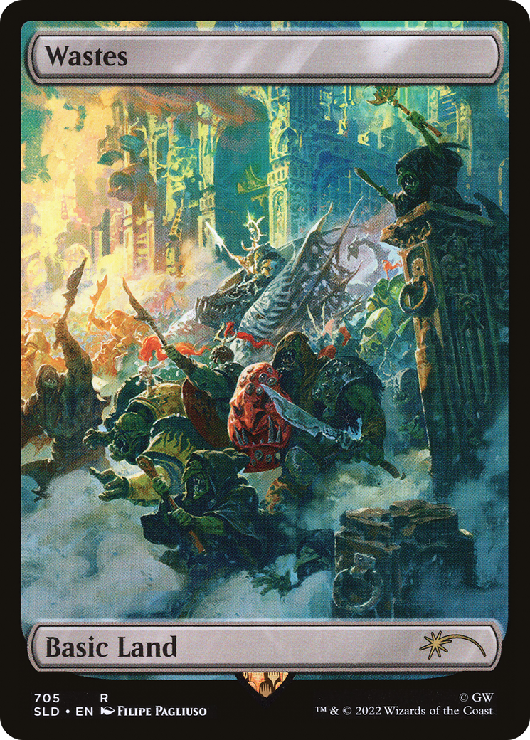 Wastes (SLD-705) - Secret Lair Drop Foil - Premium MTG Single from Wizards of the Coast - Just $4.17! Shop now at Game Crave Tournament Store