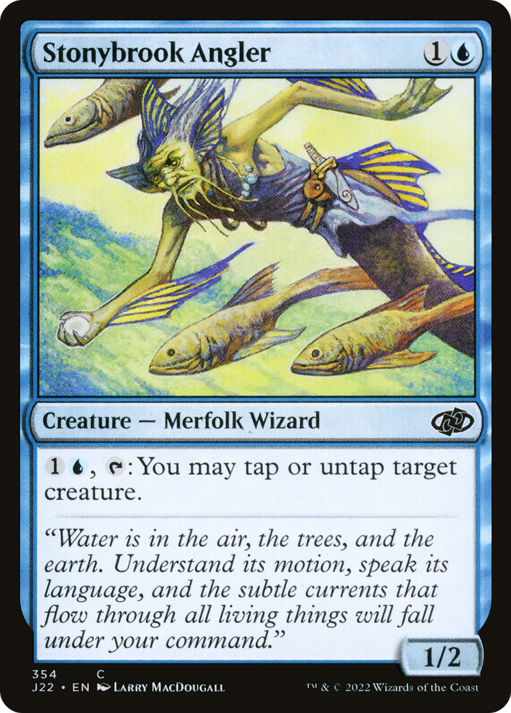 Stonybrook Angler (J22-354) - Jumpstart 2022 - Premium MTG Single from Wizards of the Coast - Just $0.08! Shop now at Game Crave Tournament Store