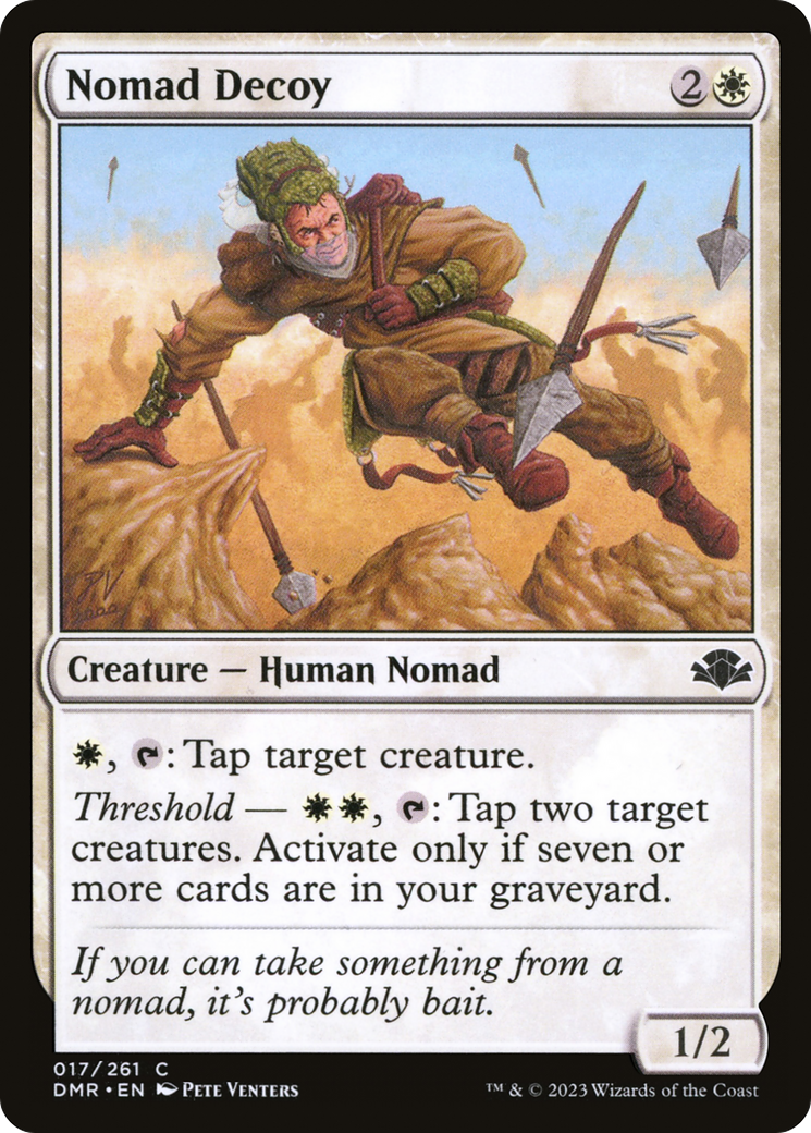 Nomad Decoy (DMR-017) - Dominaria Remastered Foil - Premium MTG Single from Wizards of the Coast - Just $0.08! Shop now at Game Crave Tournament Store