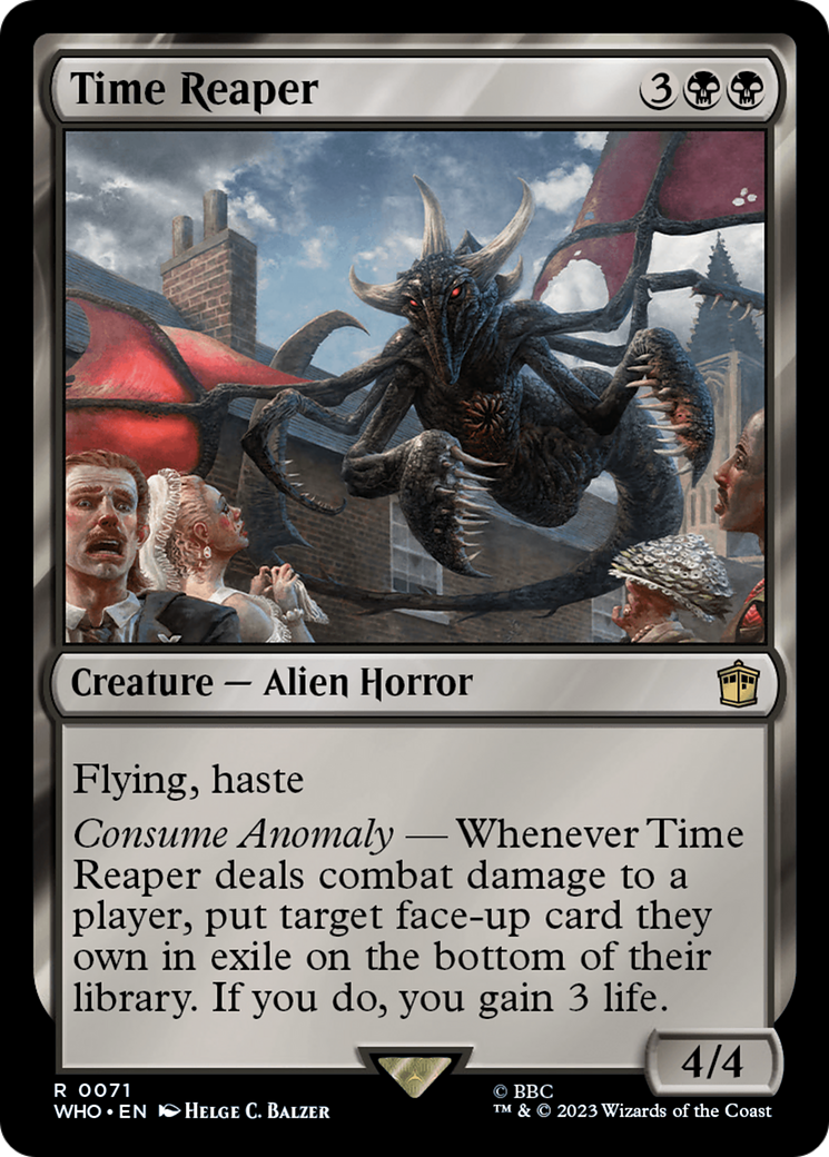 Time Reaper (WHO-071) - Doctor Who - Premium MTG Single from Wizards of the Coast - Just $0.08! Shop now at Game Crave Tournament Store