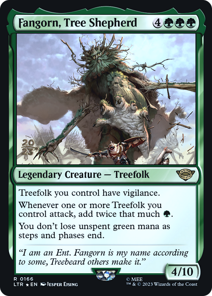 Fangorn, Tree Shepherd (PLTR-166S) - Tales of Middle-earth Promos Foil - Premium MTG Single from Wizards of the Coast - Just $0.60! Shop now at Game Crave Tournament Store