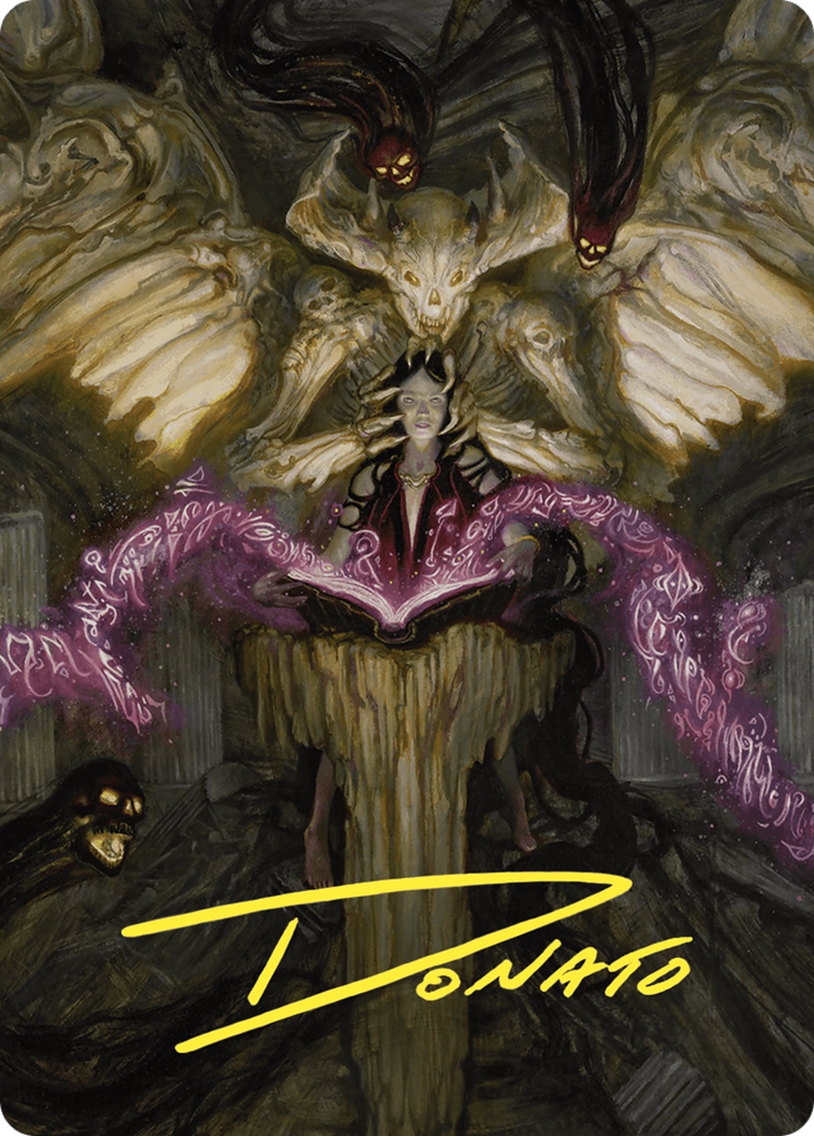 Demonic Tutor // Demonic Tutor (ACMM-064) - Commander Masters Art Series (Borderless) - Premium MTG Single from Wizards of the Coast - Just $0! Shop now at Game Crave Tournament Store