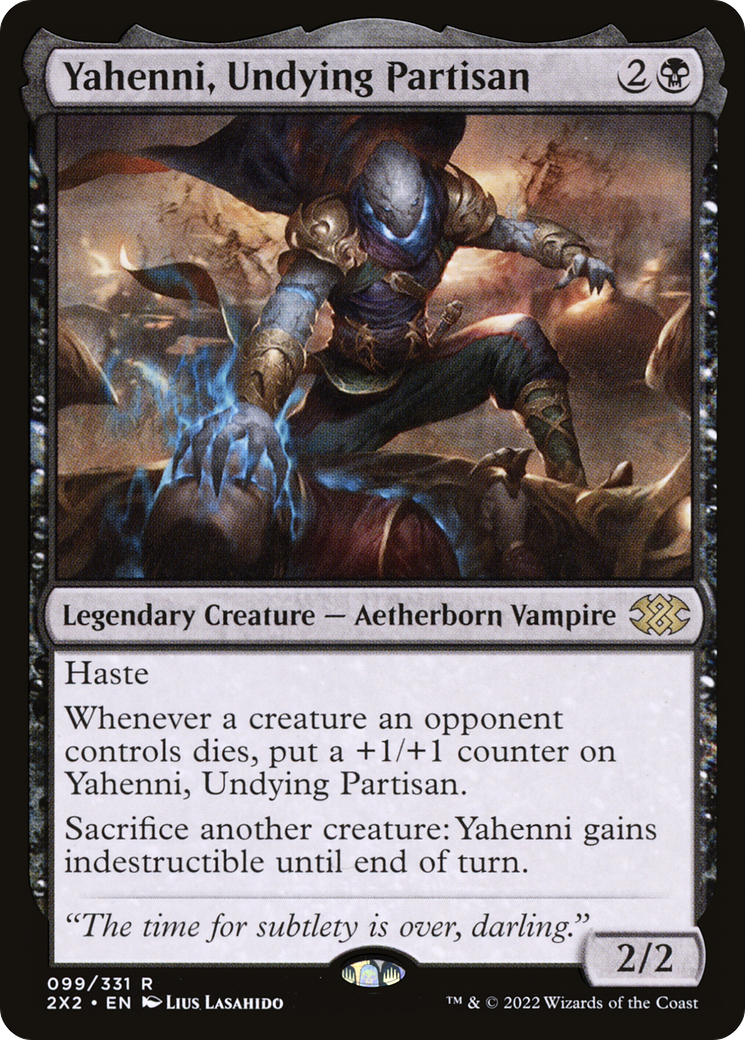 Yahenni, Undying Partisan (2X2-099) - Double Masters 2022 Foil - Premium MTG Single from Wizards of the Coast - Just $0.29! Shop now at Game Crave Tournament Store