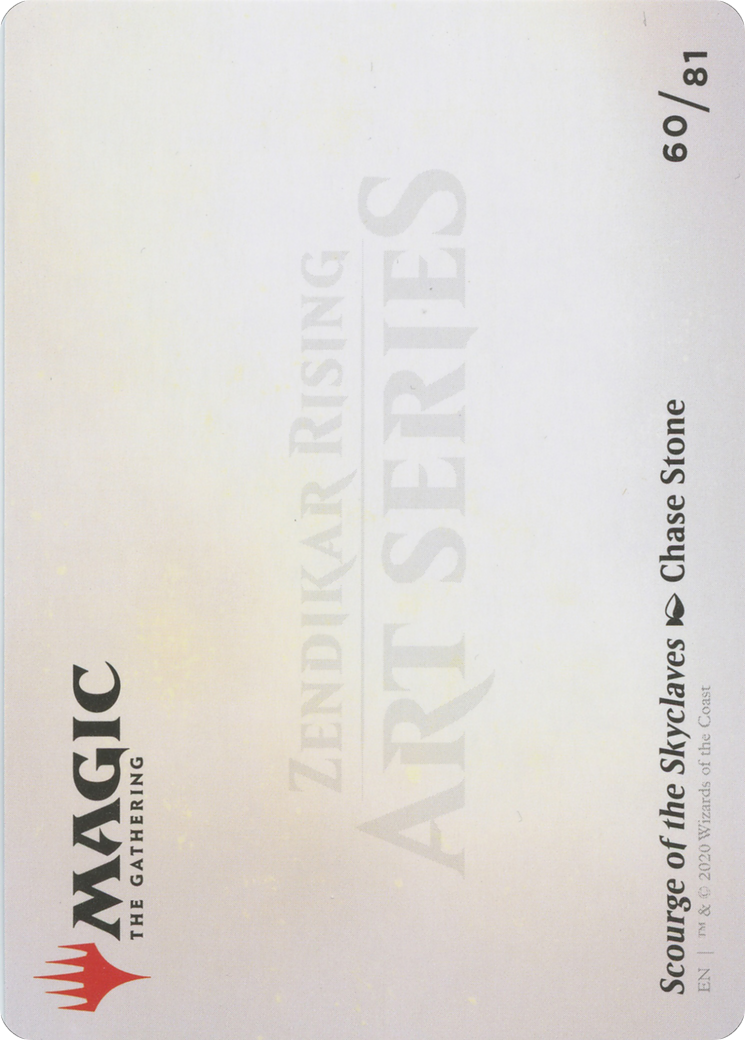 Scourge of the Skyclaves // Scourge of the Skyclaves (AZNR-060) - Zendikar Rising Art Series (Borderless) - Premium MTG Single from Wizards of the Coast - Just $0! Shop now at Game Crave Tournament Store