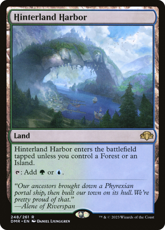 Hinterland Harbor (DMR-248) - Dominaria Remastered Foil - Premium MTG Single from Wizards of the Coast - Just $0.19! Shop now at Game Crave Tournament Store