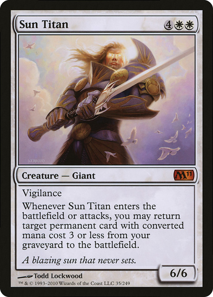 Sun Titan (P10-035) - Magic Player Rewards 2010 - Premium MTG Single from Wizards of the Coast - Just $0! Shop now at Game Crave Tournament Store
