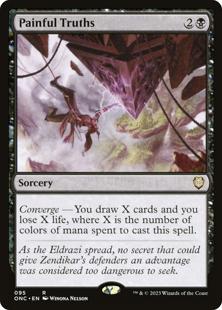 Painful Truths (ONC-095) - Phyrexia: All Will Be One Commander - Premium MTG Single from Wizards of the Coast - Just $0.12! Shop now at Game Crave Tournament Store