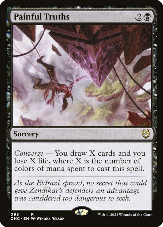Painful Truths (ONC-095) - Phyrexia: All Will Be One Commander - Premium MTG Single from Wizards of the Coast - Just $0.12! Shop now at Game Crave Tournament Store