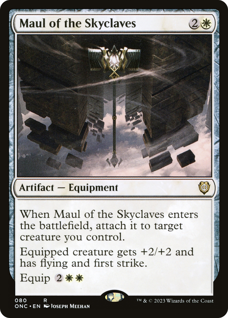 Maul of the Skyclaves (ONC-080) - Phyrexia: All Will Be One Commander - Premium MTG Single from Wizards of the Coast - Just $0.08! Shop now at Game Crave Tournament Store