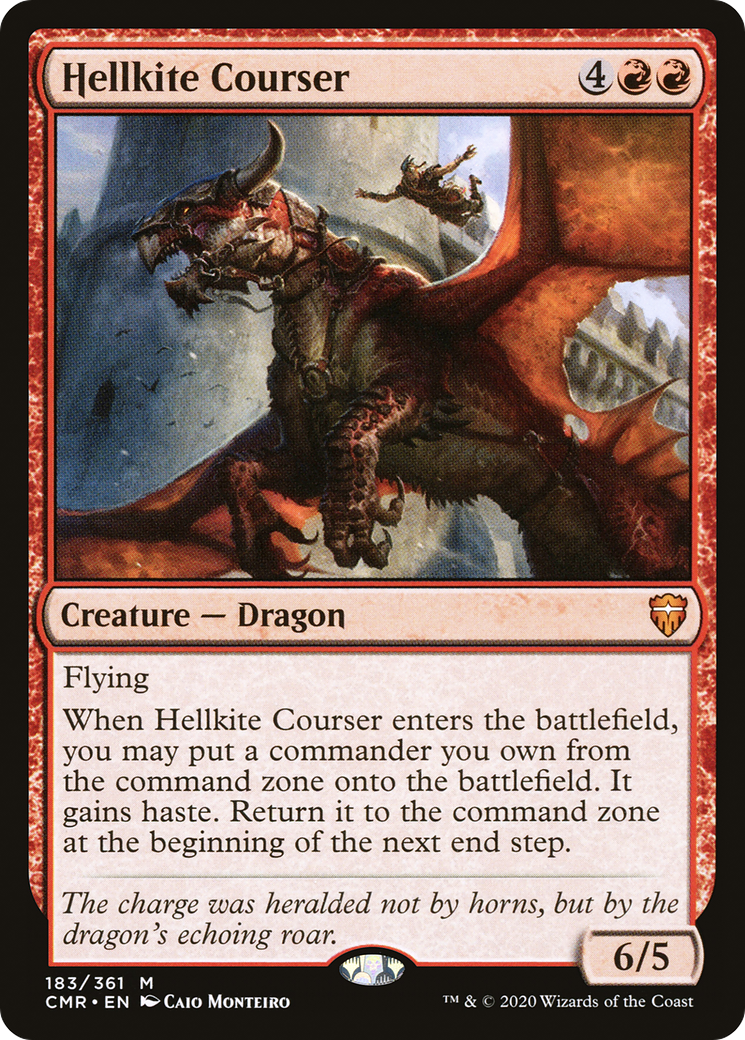 Hellkite Courser (CMR-183) - Commander Legends - Premium MTG Single from Wizards of the Coast - Just $3.17! Shop now at Game Crave Tournament Store