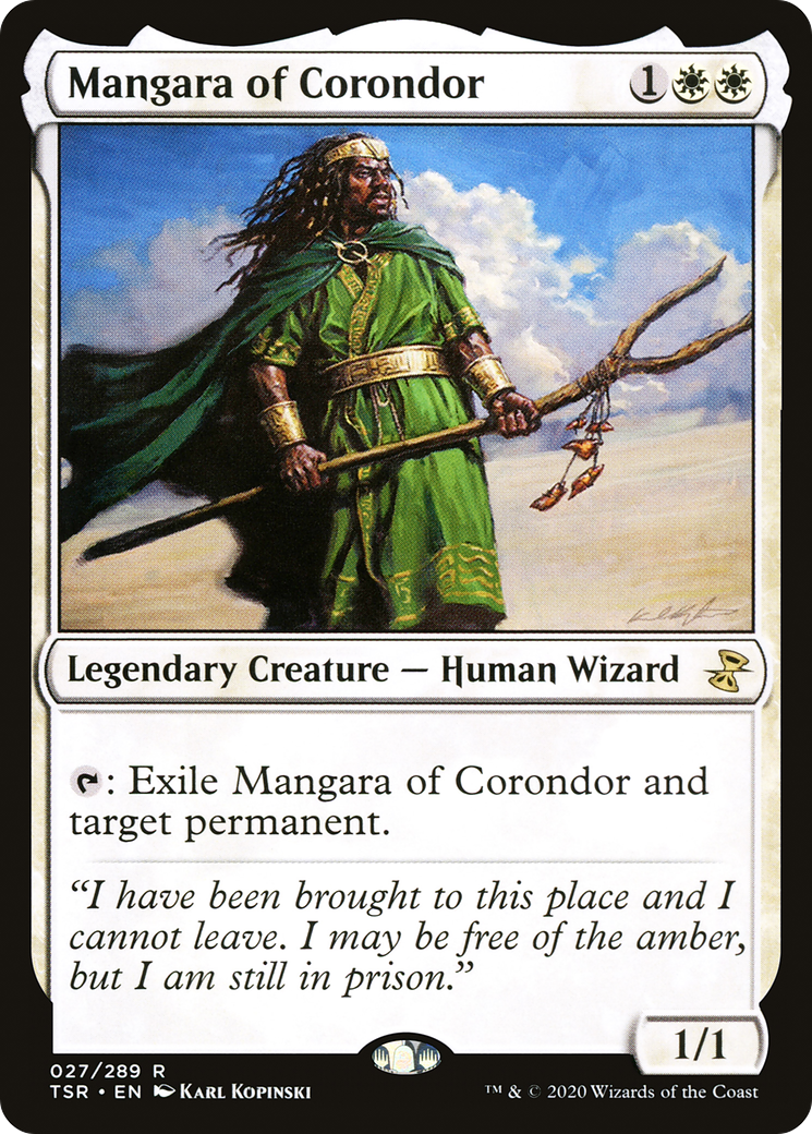 Mangara of Corondor (TSR-027) - Time Spiral Remastered - Premium MTG Single from Wizards of the Coast - Just $0.08! Shop now at Game Crave Tournament Store