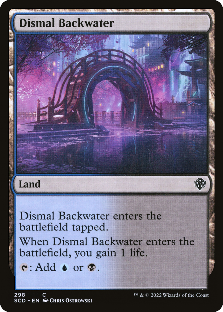 Dismal Backwater (SCD-298) - Starter Commander Decks - Premium MTG Single from Wizards of the Coast - Just $0.08! Shop now at Game Crave Tournament Store