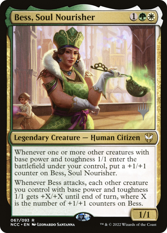 Bess, Soul Nourisher (PNCC-67P) - New Capenna Commander Promos Foil - Premium MTG Single from Wizards of the Coast - Just $1.77! Shop now at Game Crave Tournament Store