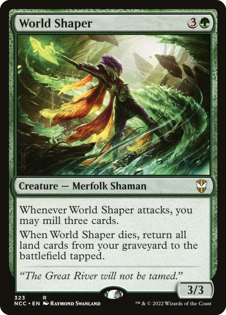 World Shaper (NCC-323) - New Capenna Commander - Premium MTG Single from Wizards of the Coast - Just $3.18! Shop now at Game Crave Tournament Store
