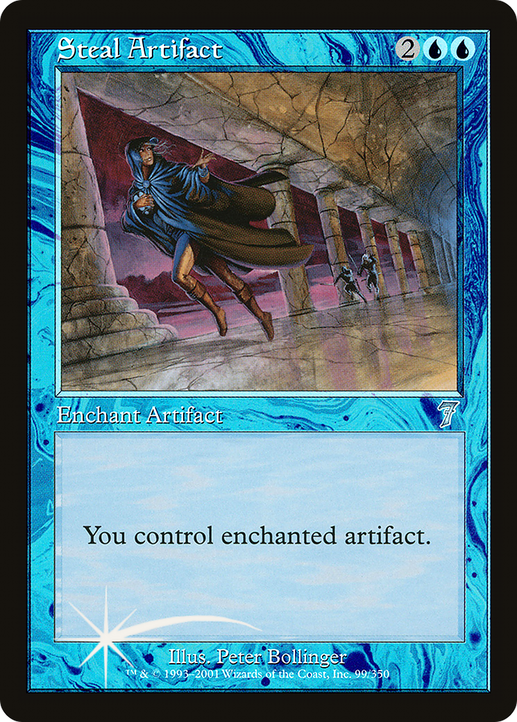 Steal Artifact (7ED-99★) - Seventh Edition Foil - Premium MTG Single from Wizards of the Coast - Just $2.85! Shop now at Game Crave Tournament Store