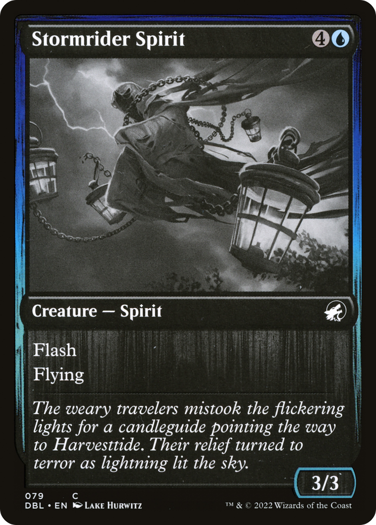 Stormrider Spirit (DBL-079) - Innistrad: Double Feature - Premium MTG Single from Wizards of the Coast - Just $0.25! Shop now at Game Crave Tournament Store