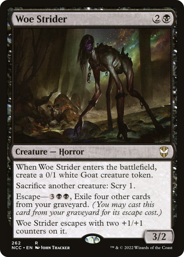 Woe Strider (NCC-262) - New Capenna Commander - Premium MTG Single from Wizards of the Coast - Just $0.32! Shop now at Game Crave Tournament Store
