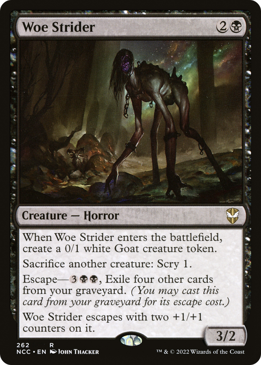 Woe Strider (NCC-262) - New Capenna Commander - Premium MTG Single from Wizards of the Coast - Just $0.32! Shop now at Game Crave Tournament Store