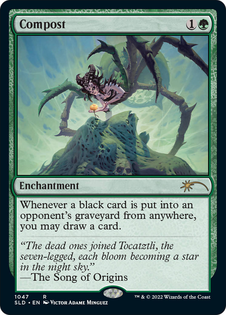 Compost (SLD-1047) - Secret Lair Drop Foil - Premium MTG Single from Wizards of the Coast - Just $0.97! Shop now at Game Crave Tournament Store