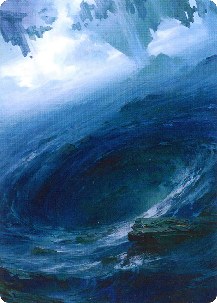 Island // Island (AZNR-012) - Zendikar Rising Art Series (Borderless) Foil - Premium MTG Single from Wizards of the Coast - Just $0! Shop now at Game Crave Tournament Store