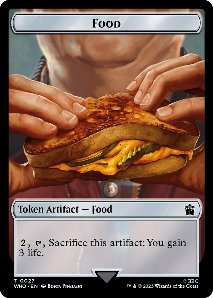 Food (TWHO-027) - Doctor Who Tokens - Premium MTG Single from Wizards of the Coast - Just $0! Shop now at Game Crave Tournament Store