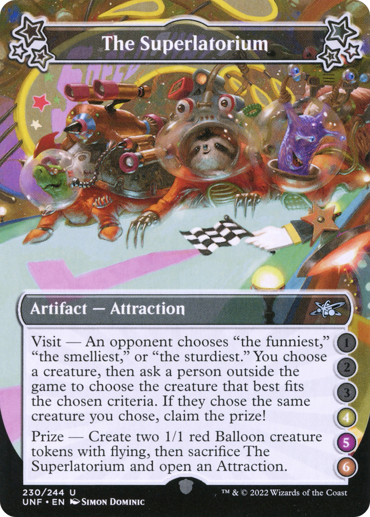 The Superlatorium (UNF-230F) - Unfinity - Premium MTG Single from Wizards of the Coast - Just $0.08! Shop now at Game Crave Tournament Store