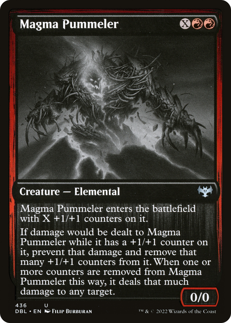 Magma Pummeler (DBL-436) - Innistrad: Double Feature Foil - Premium MTG Single from Wizards of the Coast - Just $0.08! Shop now at Game Crave Tournament Store