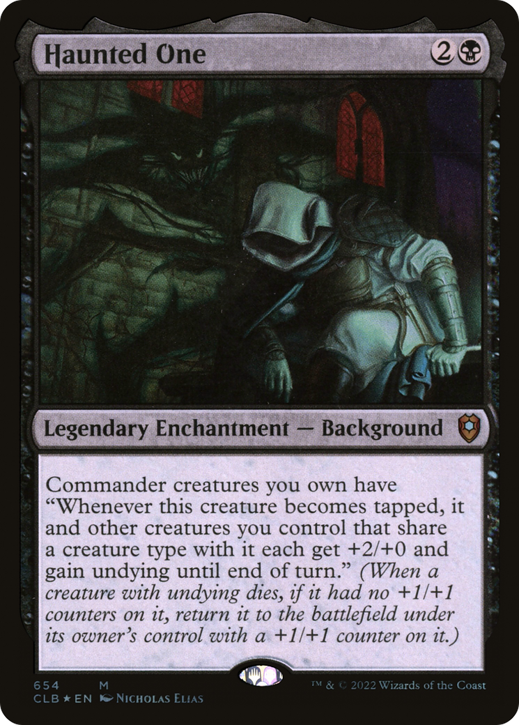 Haunted One (CLB-654) - Commander Legends: Battle for Baldur's Gate Foil - Premium MTG Single from Wizards of the Coast - Just $5.96! Shop now at Game Crave Tournament Store