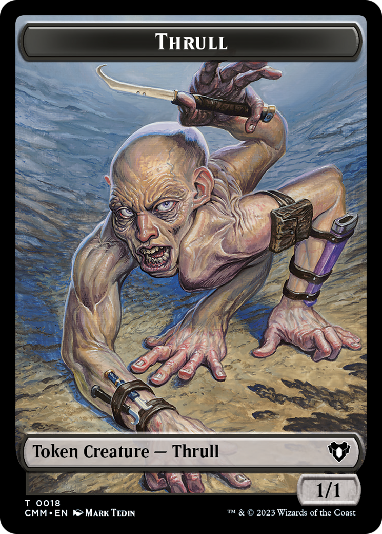 Thrull (TCMM-018) - Commander Masters Tokens - Premium MTG Single from Wizards of the Coast - Just $0! Shop now at Game Crave Tournament Store