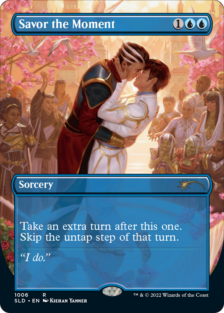 Savor the Moment (SLD-1006) - Secret Lair Drop (Borderless) - Premium MTG Single from Wizards of the Coast - Just $1.72! Shop now at Game Crave Tournament Store