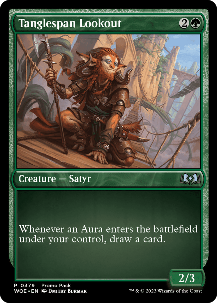 Tanglespan Lookout (WOE-379) - Wilds of Eldraine - Premium MTG Single from Wizards of the Coast - Just $0.08! Shop now at Game Crave Tournament Store