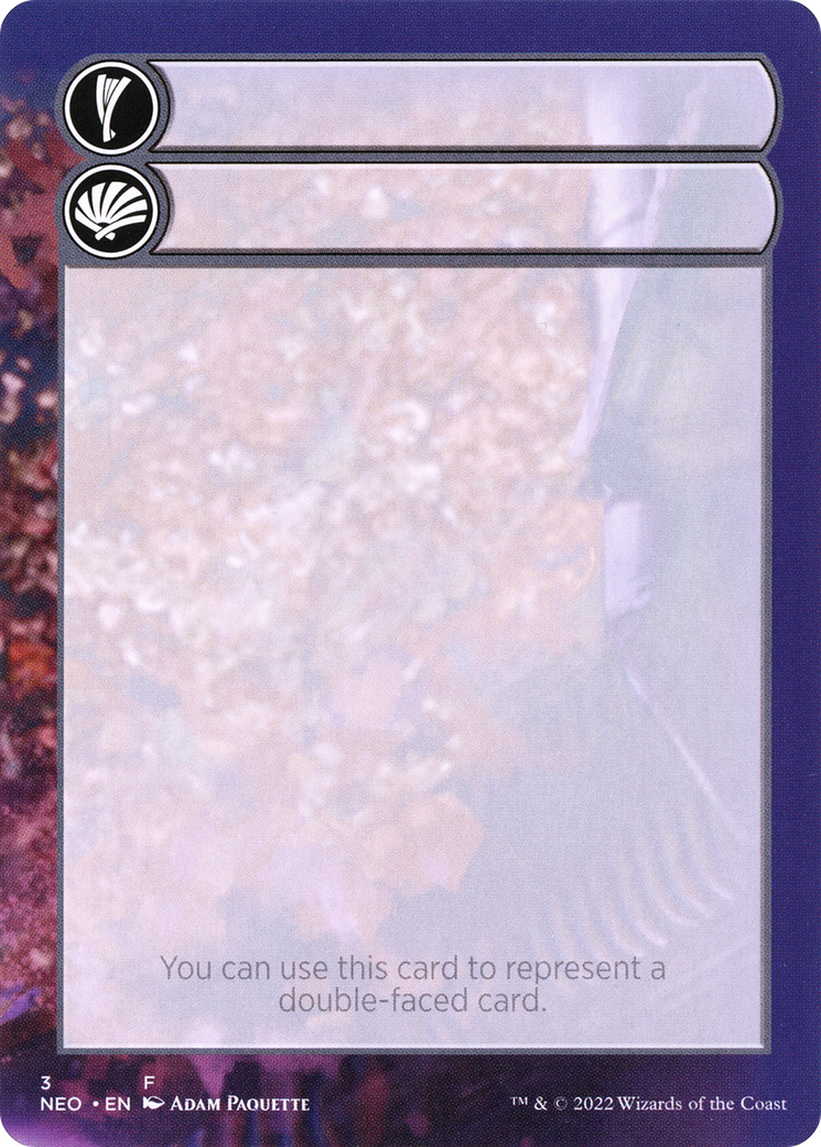 Double-Faced Substitute Card (SNEO-003) - Kamigawa: Neon Dynasty Substitute Cards - Premium MTG Single from Wizards of the Coast - Just $0! Shop now at Game Crave Tournament Store