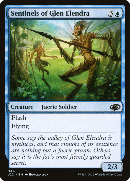 Sentinels of Glen Elendra (J22-344) - Jumpstart 2022 - Premium MTG Single from Wizards of the Coast - Just $0.08! Shop now at Game Crave Tournament Store