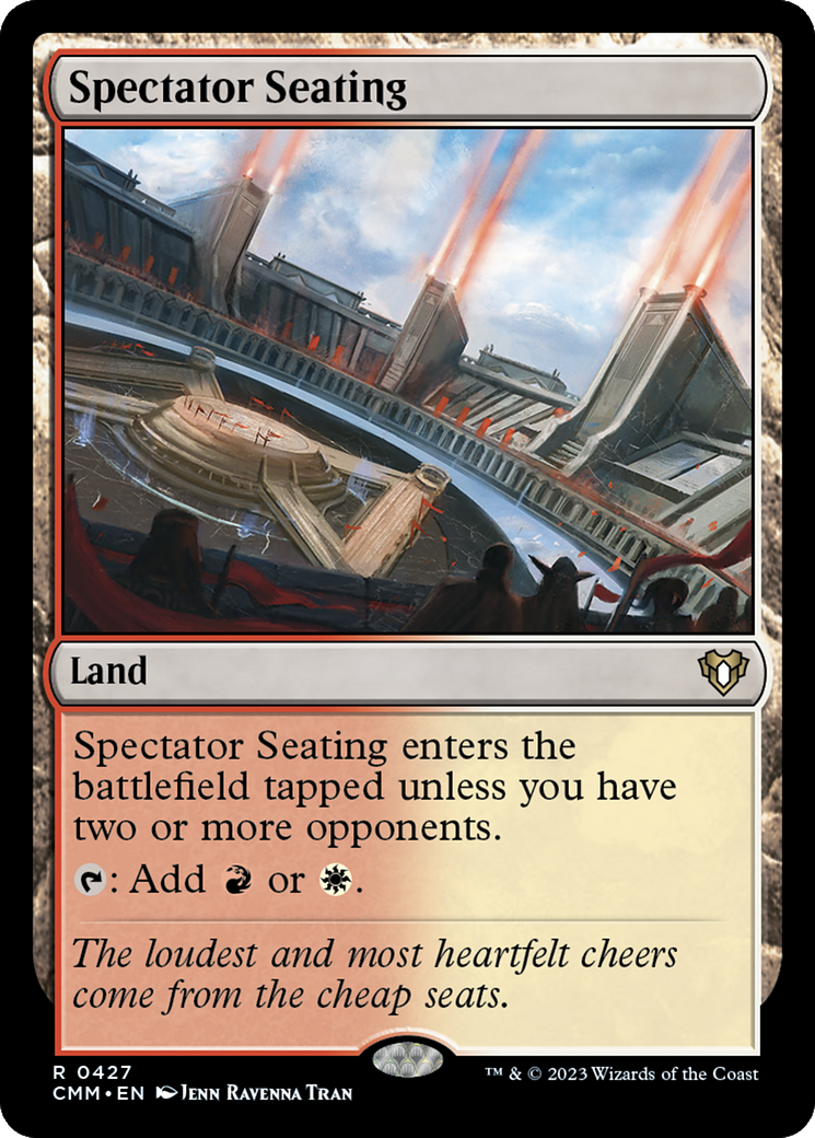 Spectator Seating (CMM-427) - Commander Masters - Premium MTG Single from Wizards of the Coast - Just $8.98! Shop now at Game Crave Tournament Store
