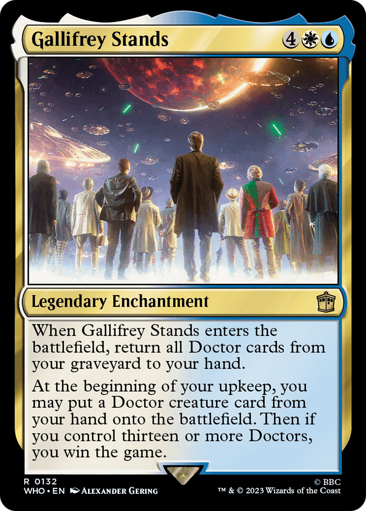 Gallifrey Stands (WHO-132) - Doctor Who - Premium MTG Single from Wizards of the Coast - Just $0.08! Shop now at Game Crave Tournament Store