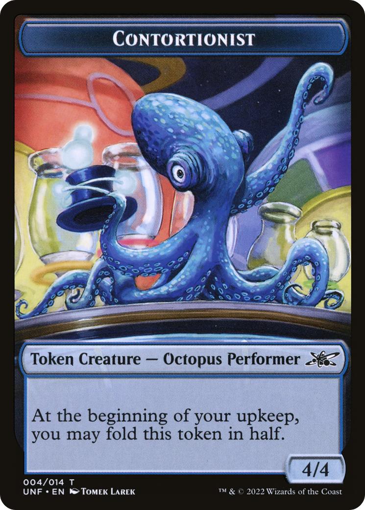 Contortionist // Contortionist (TUNF-004) - Unfinity Tokens Foil - Premium MTG Single from Wizards of the Coast - Just $0! Shop now at Game Crave Tournament Store