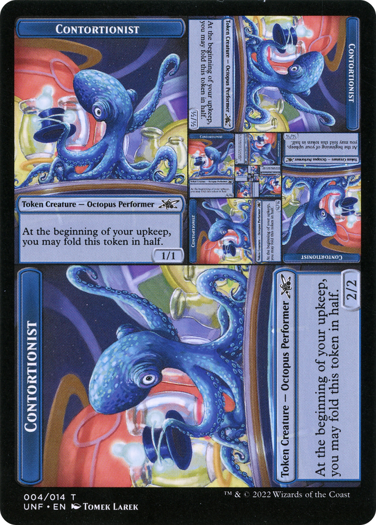 Contortionist // Contortionist (TUNF-004) - Unfinity Tokens Foil - Premium MTG Single from Wizards of the Coast - Just $0! Shop now at Game Crave Tournament Store