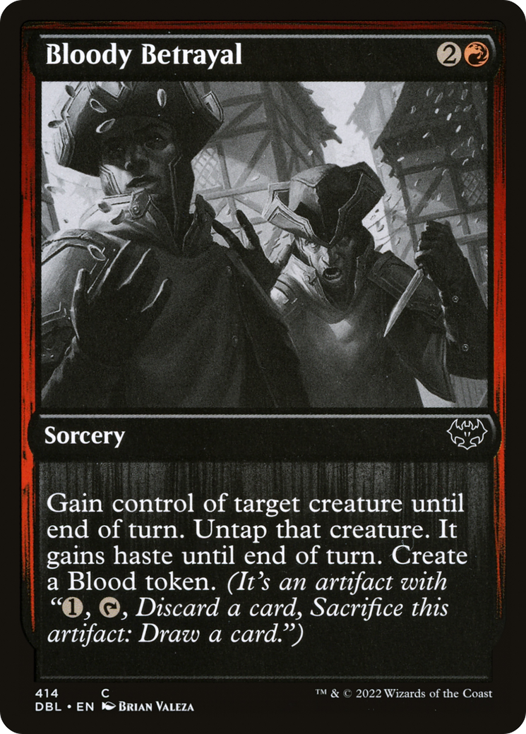 Bloody Betrayal (DBL-414) - Innistrad: Double Feature - Premium MTG Single from Wizards of the Coast - Just $0.08! Shop now at Game Crave Tournament Store