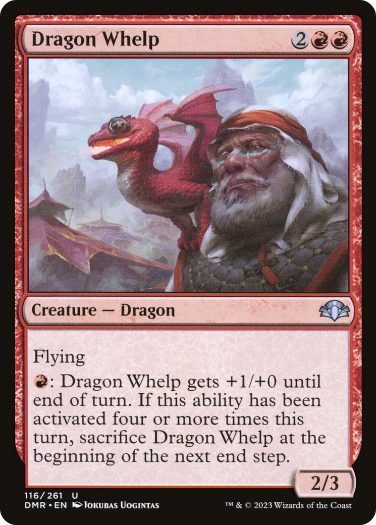 Dragon Whelp (DMR-116) - Dominaria Remastered - Premium MTG Single from Wizards of the Coast - Just $0.25! Shop now at Game Crave Tournament Store