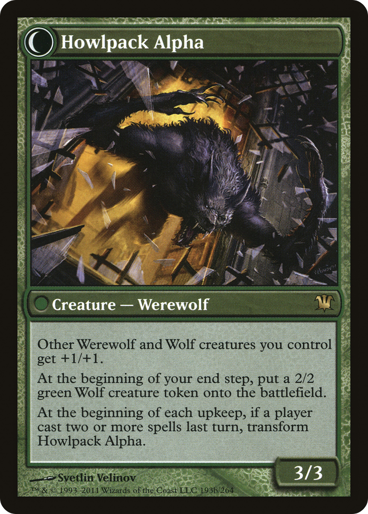 Mayor of Avabruck // Howlpack Alpha (ISD-193) - Innistrad: (Double Faced Transform) Foil - Premium MTG Single from Wizards of the Coast - Just $0.38! Shop now at Game Crave Tournament Store