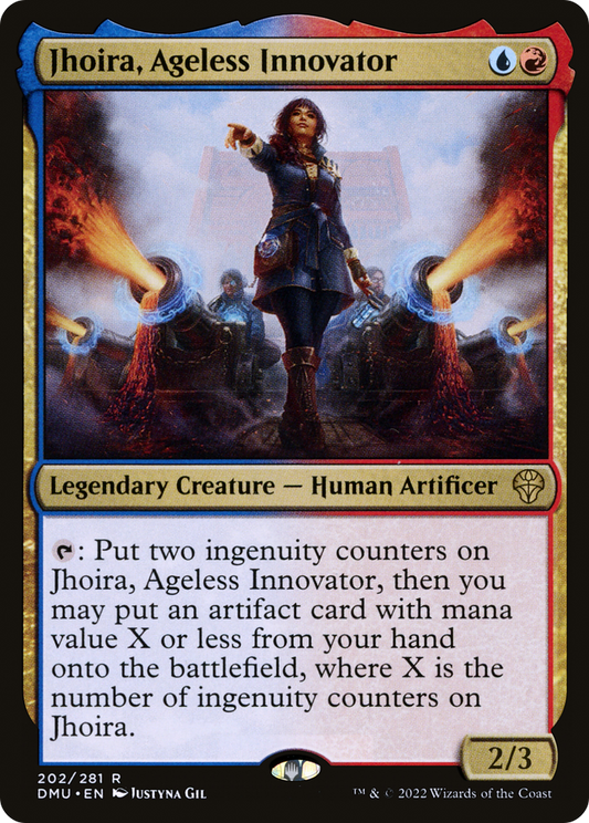 Jhoira, Ageless Innovator (DMU-202) - Dominaria United - Premium MTG Single from Wizards of the Coast - Just $0.08! Shop now at Game Crave Tournament Store