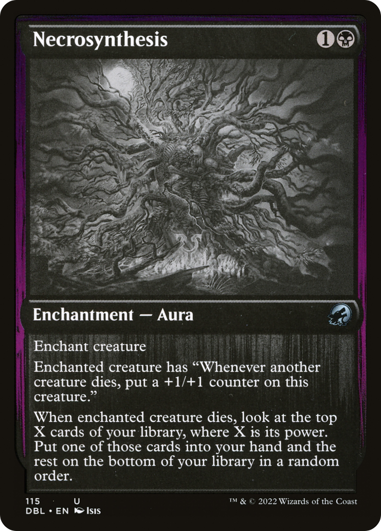 Necrosynthesis (DBL-115) - Innistrad: Double Feature Foil - Premium MTG Single from Wizards of the Coast - Just $0.74! Shop now at Game Crave Tournament Store