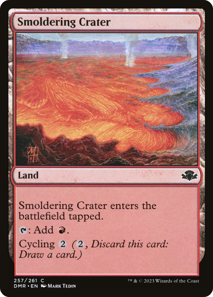 Smoldering Crater (DMR-257) - Dominaria Remastered - Premium MTG Single from Wizards of the Coast - Just $0.04! Shop now at Game Crave Tournament Store