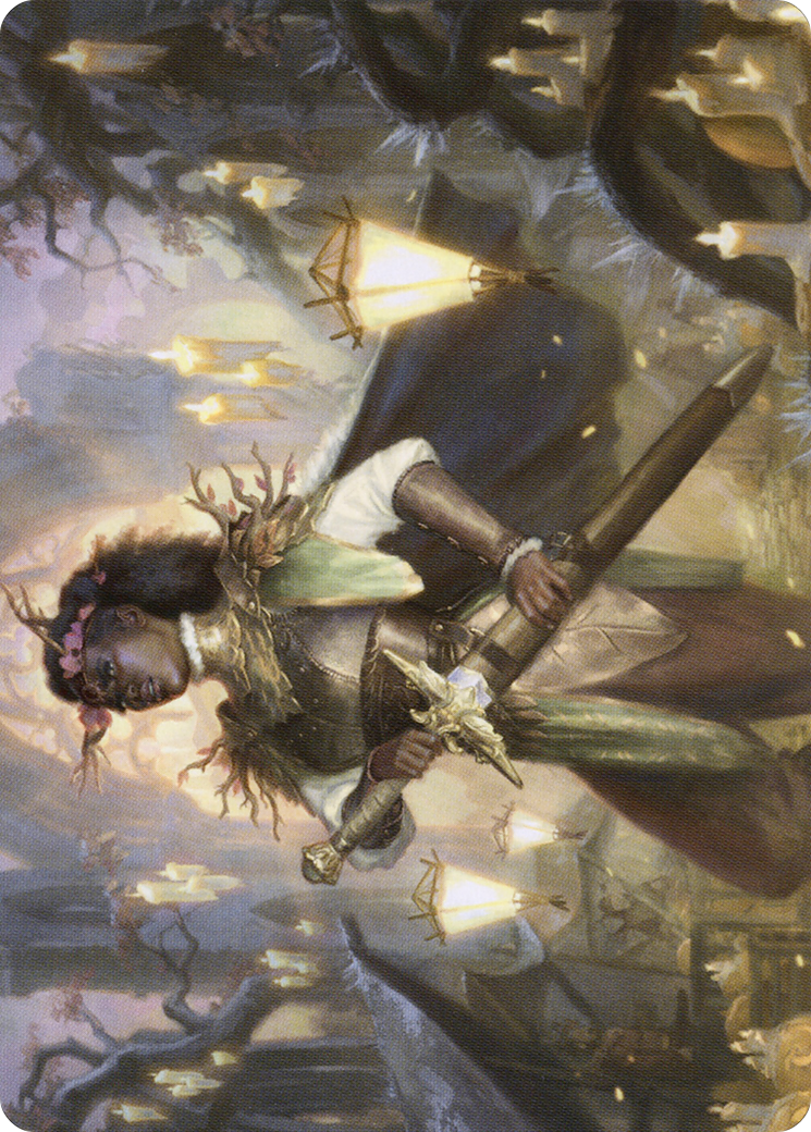 Sungold Sentinel // Sungold Sentinel (AMID-020) - Midnight Hunt Art Series (Borderless) - Premium MTG Single from Wizards of the Coast - Just $0! Shop now at Game Crave Tournament Store
